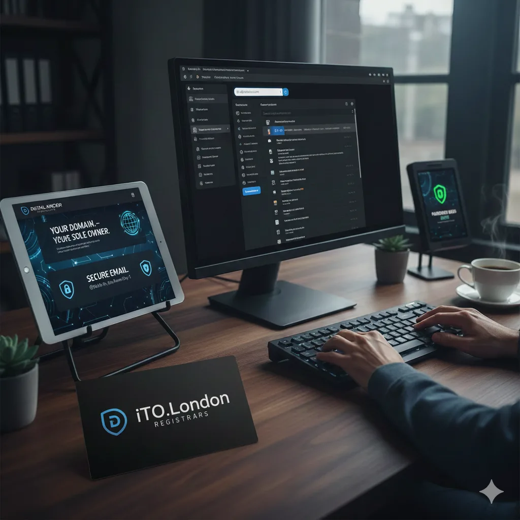 iTO.London StartUP Domain and email