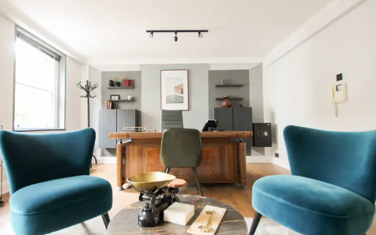 Contemporary professional workspace